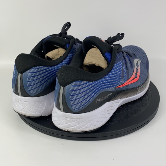 Saucony Ride ISO Blue Athletic Running Shoes S20444-3 Men's Size 11.5 - Picture 5 of 13